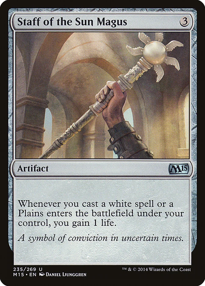 Staff of the Sun Magus 「M15/235」「EN」