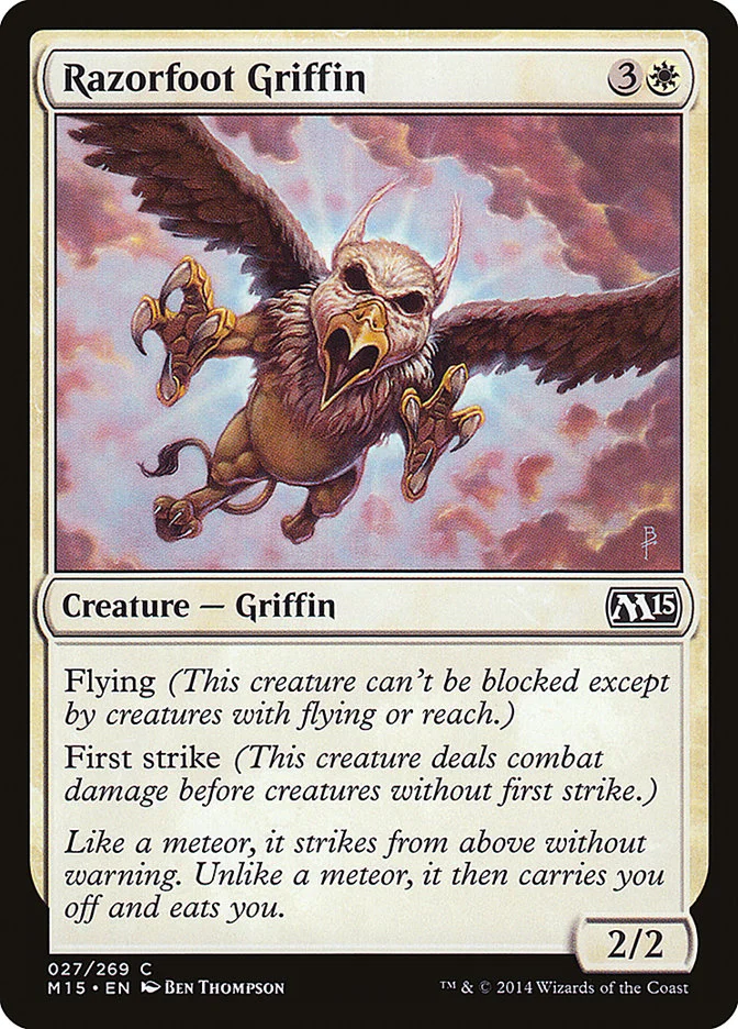 Razorfoot Griffin 「M15/27」「EN」