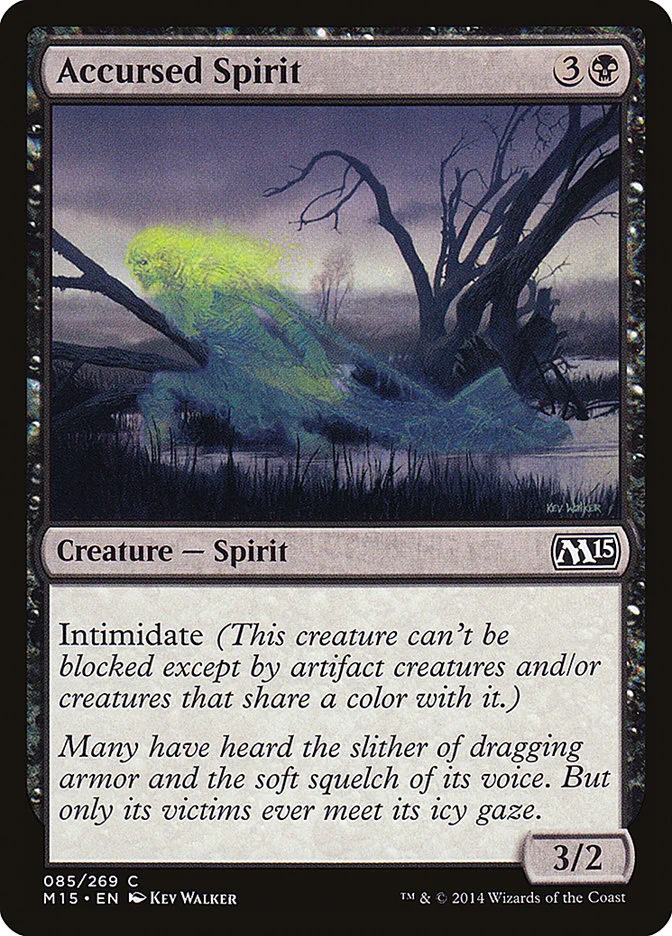 Accursed Spirit 「M15/85」「EN」
