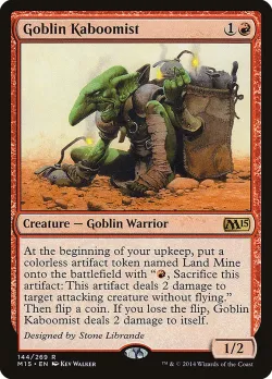 Goblin Kaboomist #144 · Magic: The Gathering