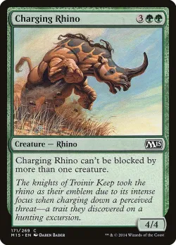 Charging Rhino #171 · Magic: The Gathering