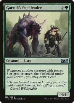Garruk's Packleader 「M15/283」「EN」