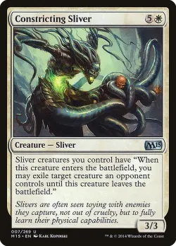 Constricting Sliver #7 · Magic: The Gathering
