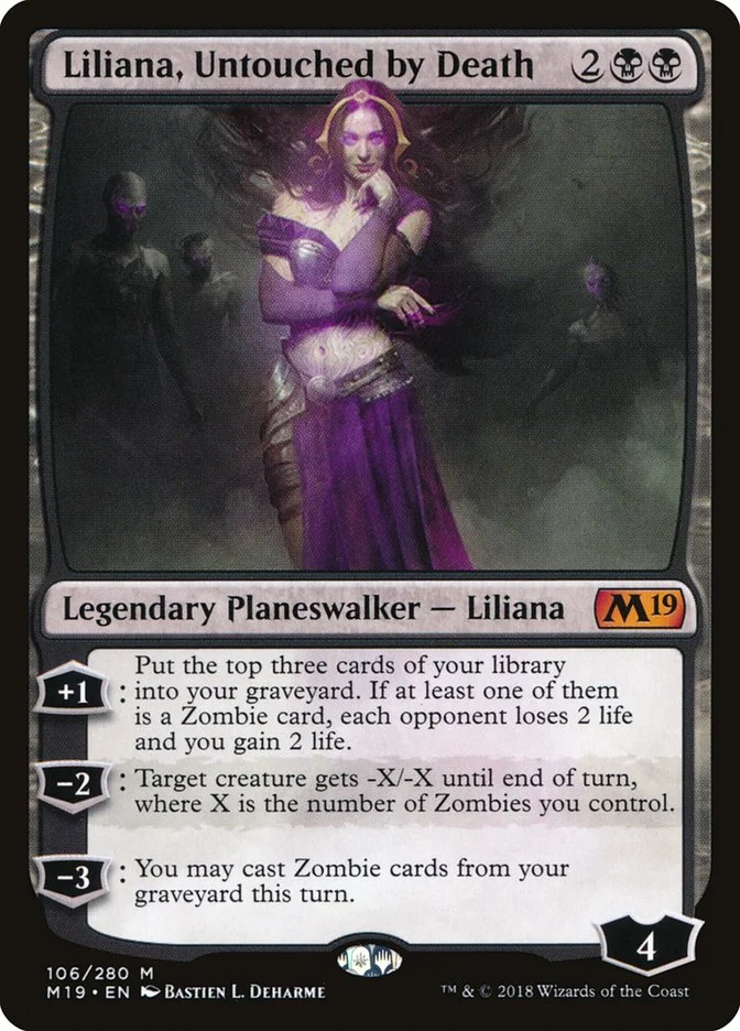 Liliana, Untouched by Death 「M19/106」「EN」