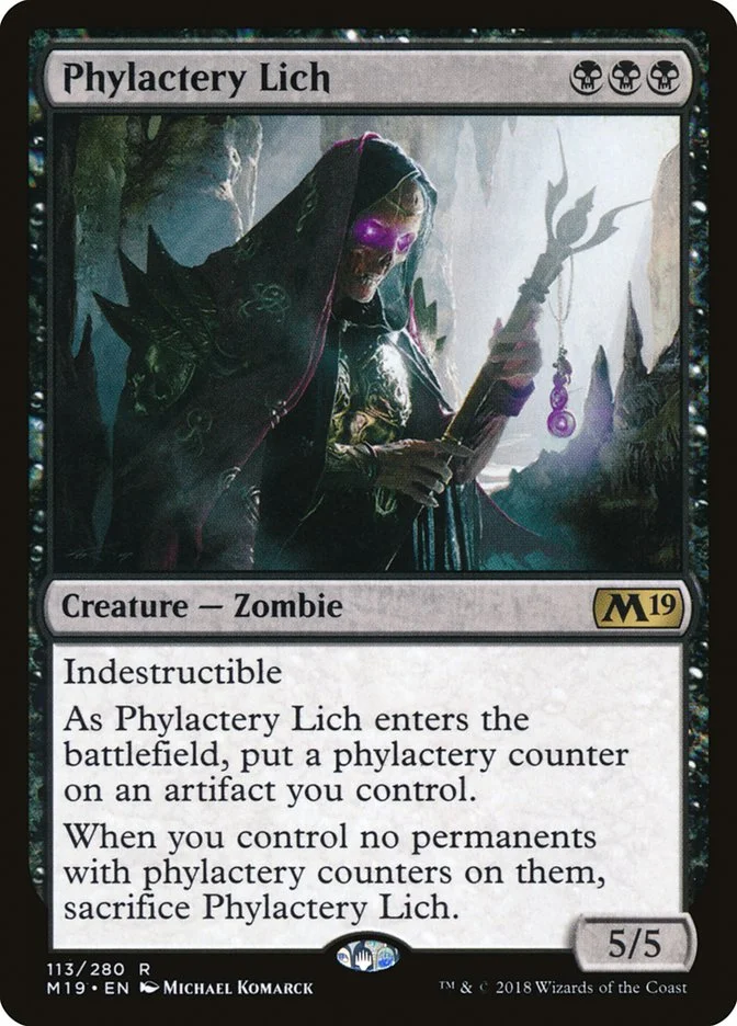 Phylactery Lich 「M19/113」「EN」