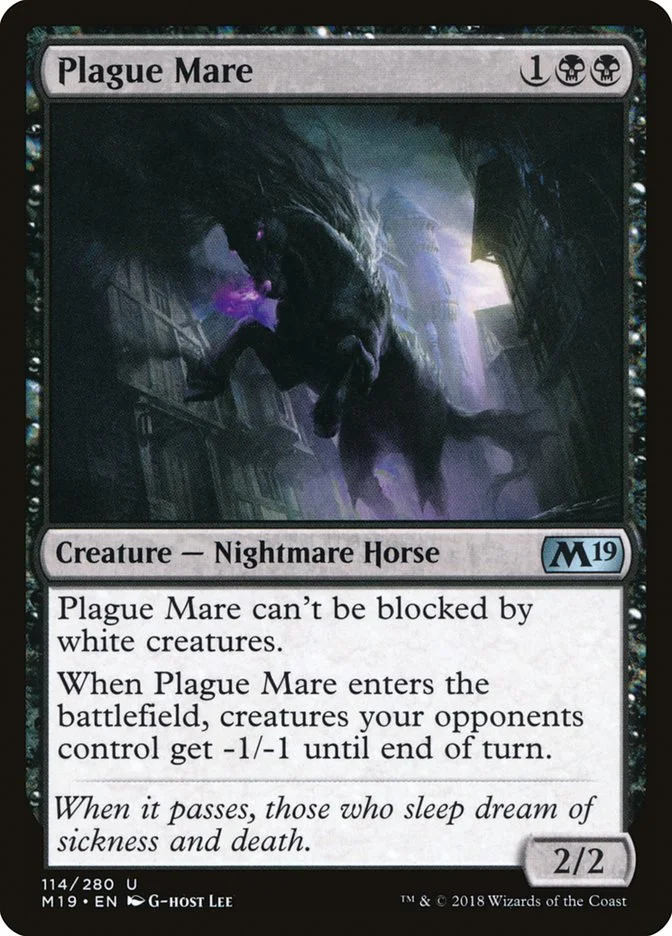 Plague Mare 「M19/114」「EN」