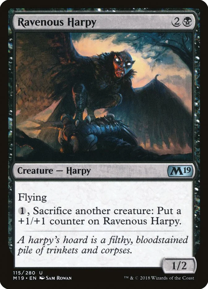 Ravenous Harpy 「M19/115」「EN」