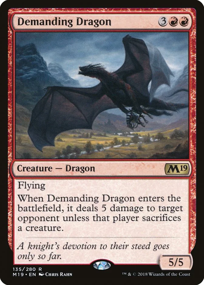 Demanding Dragon 「M19/135」「EN」