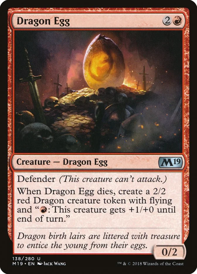 Dragon Egg 「M19/138」「EN」