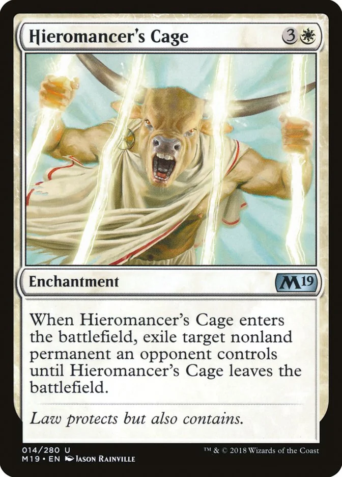 Hieromancer's Cage 「M19/14」「EN」