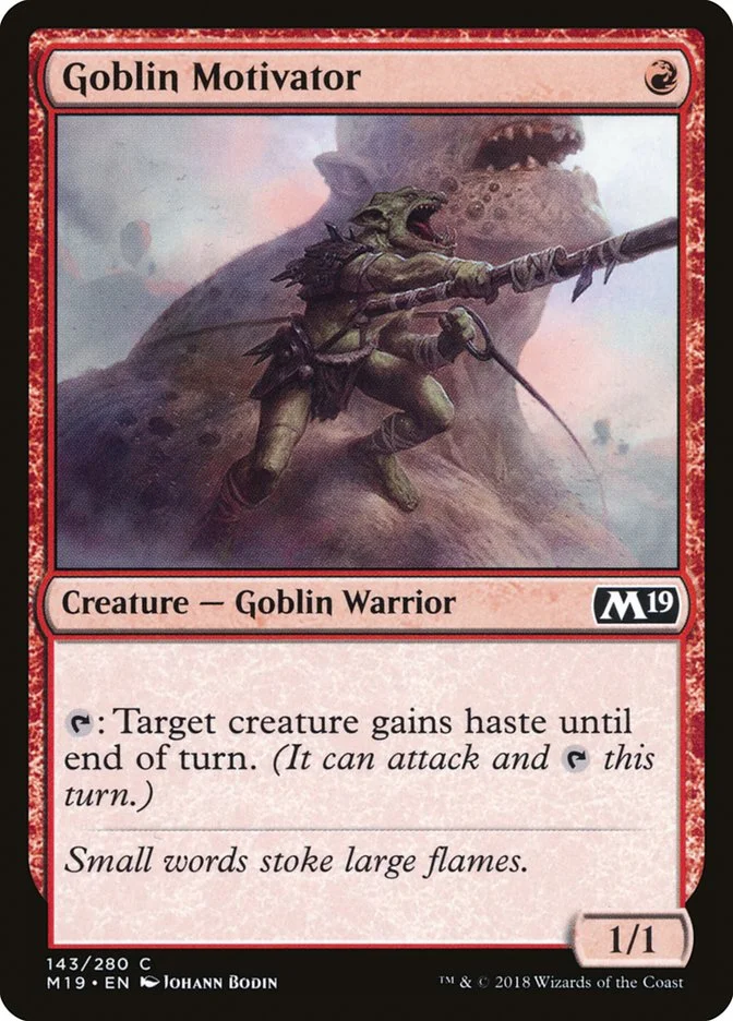 Goblin Motivator 「M19/143」「EN」