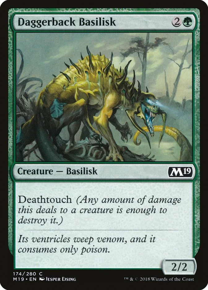 Daggerback Basilisk 「M19/174」「EN」