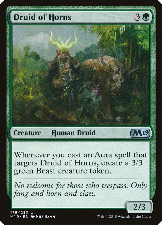 Druid of Horns 「M19/176」「EN」