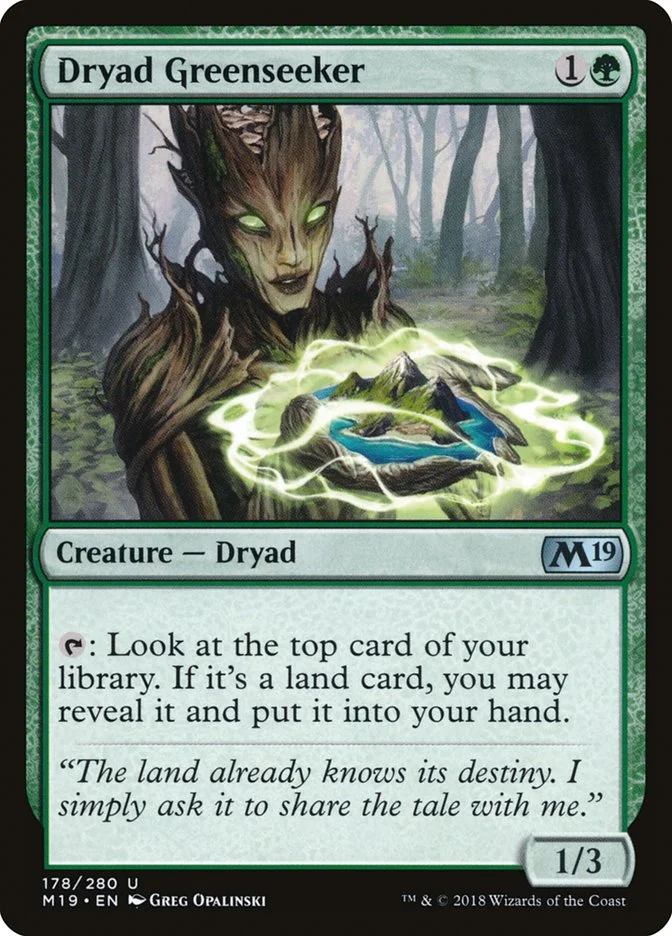 Dryad Greenseeker 「M19/178」「EN」