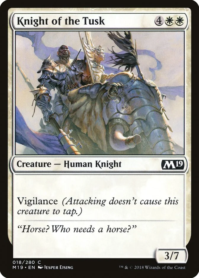 Knight of the Tusk 「M19/18」「EN」