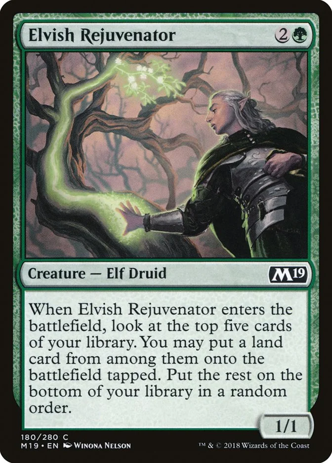 Elvish Rejuvenator 「M19/180」「EN」
