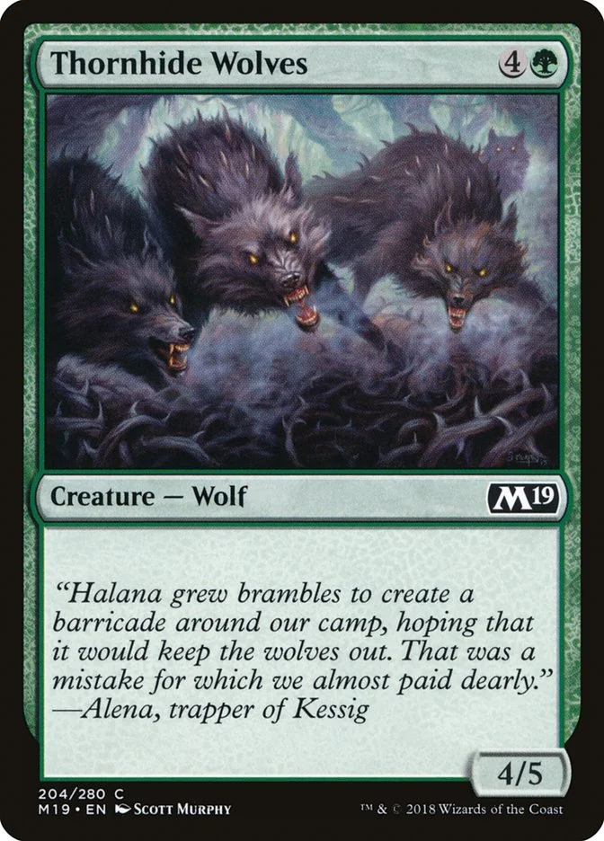 Thornhide Wolves 「M19/204」「EN」