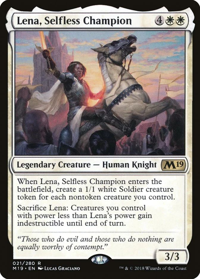 Lena, Selfless Champion 「M19/21」「EN」