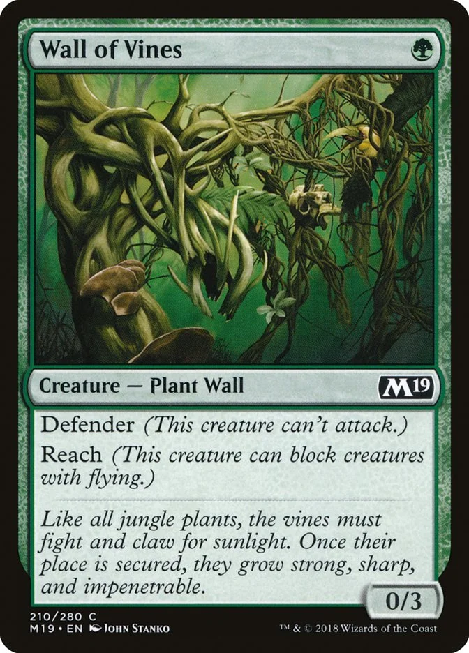 Wall of Vines 「M19/210」「EN」