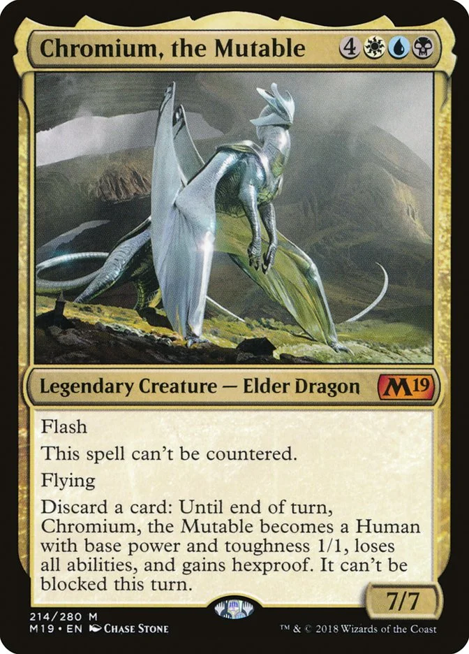 Chromium, the Mutable 「M19/214」「EN」