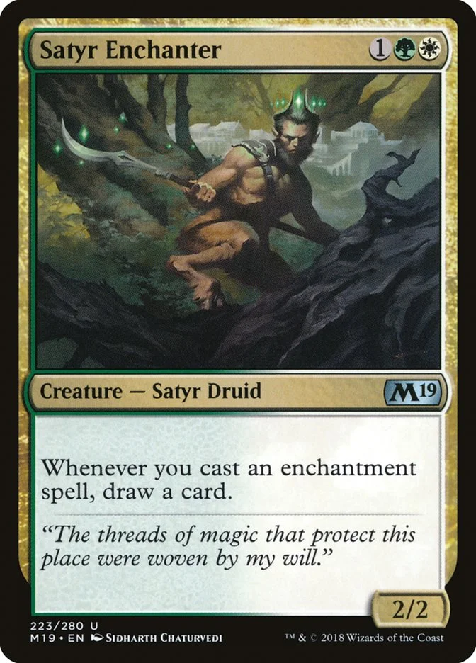 Satyr Enchanter 「M19/223」「EN」