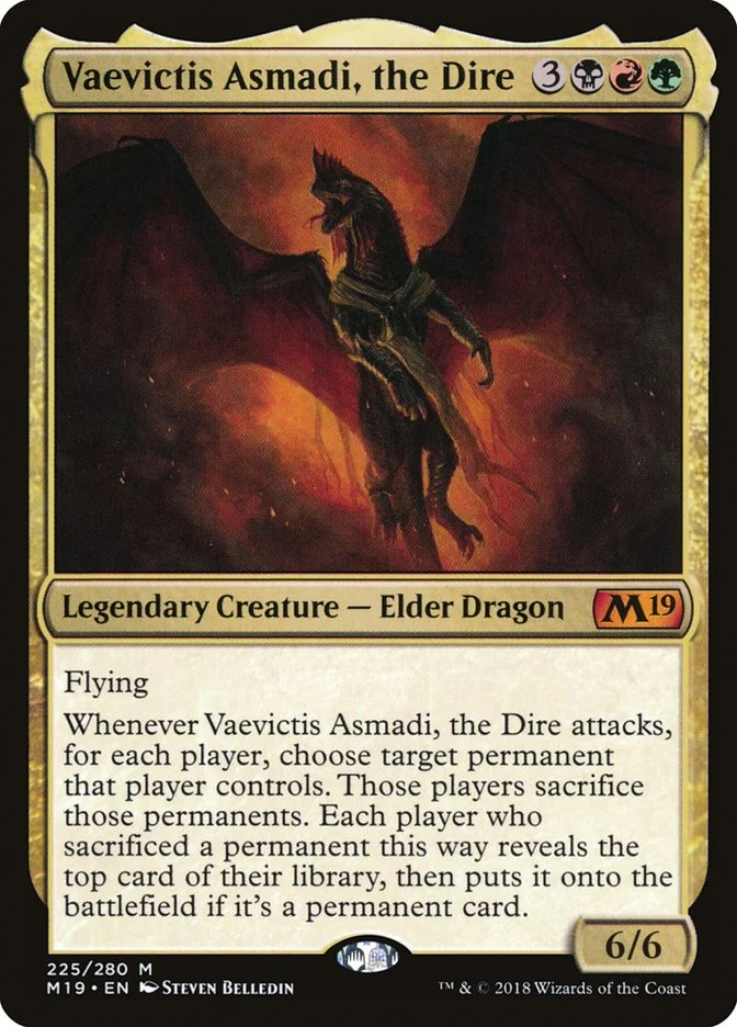 Vaevictis Asmadi, the Dire 「M19/225」「EN」