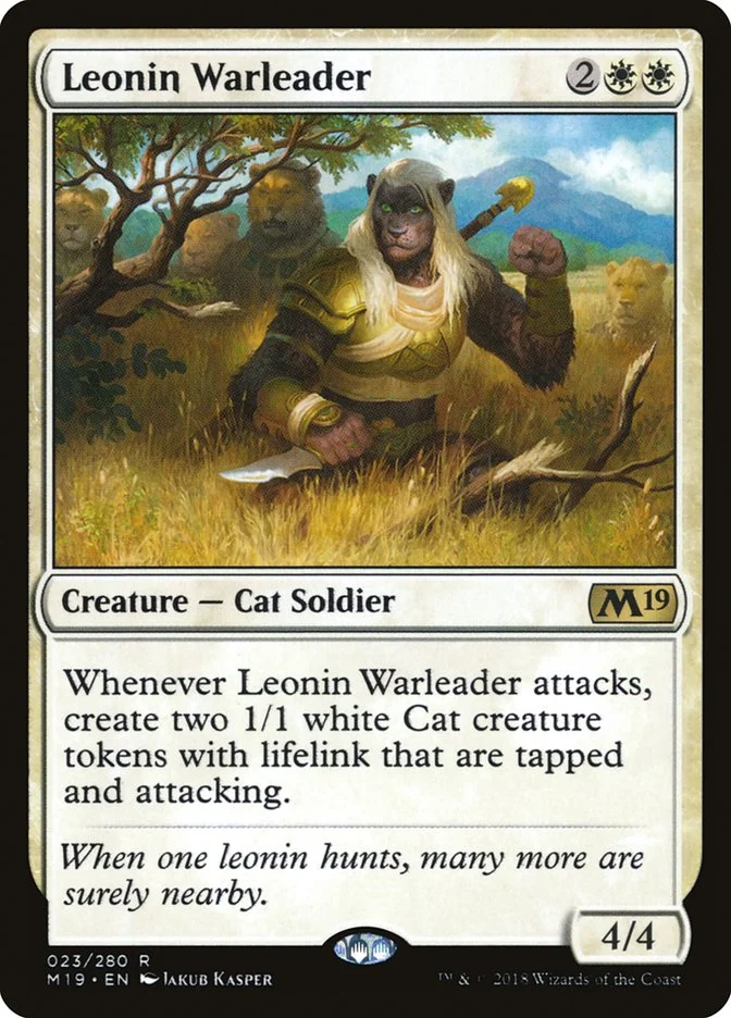 Leonin Warleader 「M19/23」「EN」