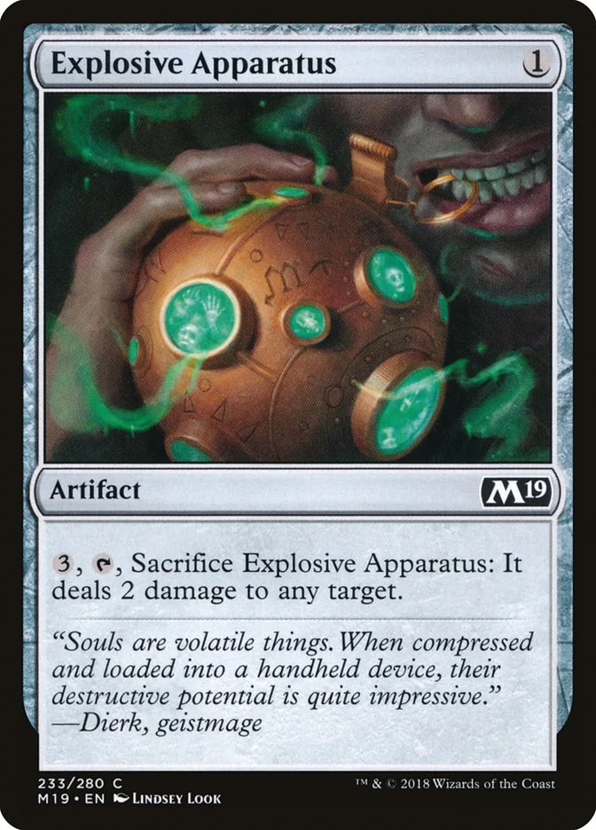 Explosive Apparatus 「M19/233」「EN」