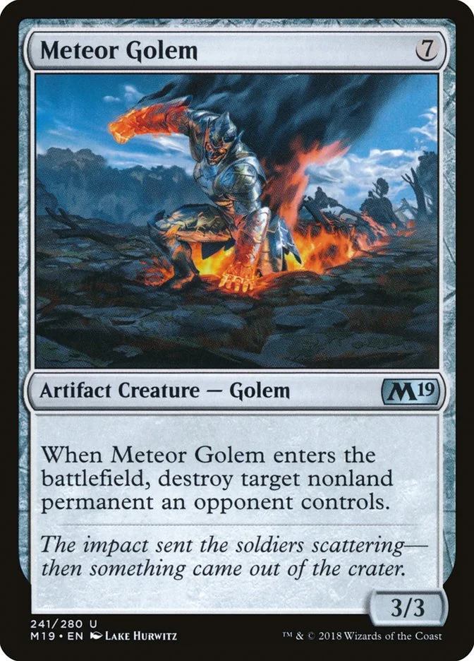 Meteor Golem 「M19/241」「EN」