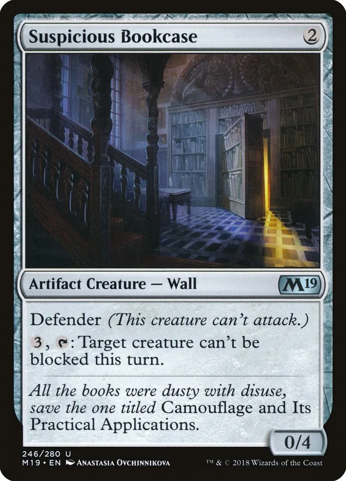 Suspicious Bookcase 「M19/246」「EN」