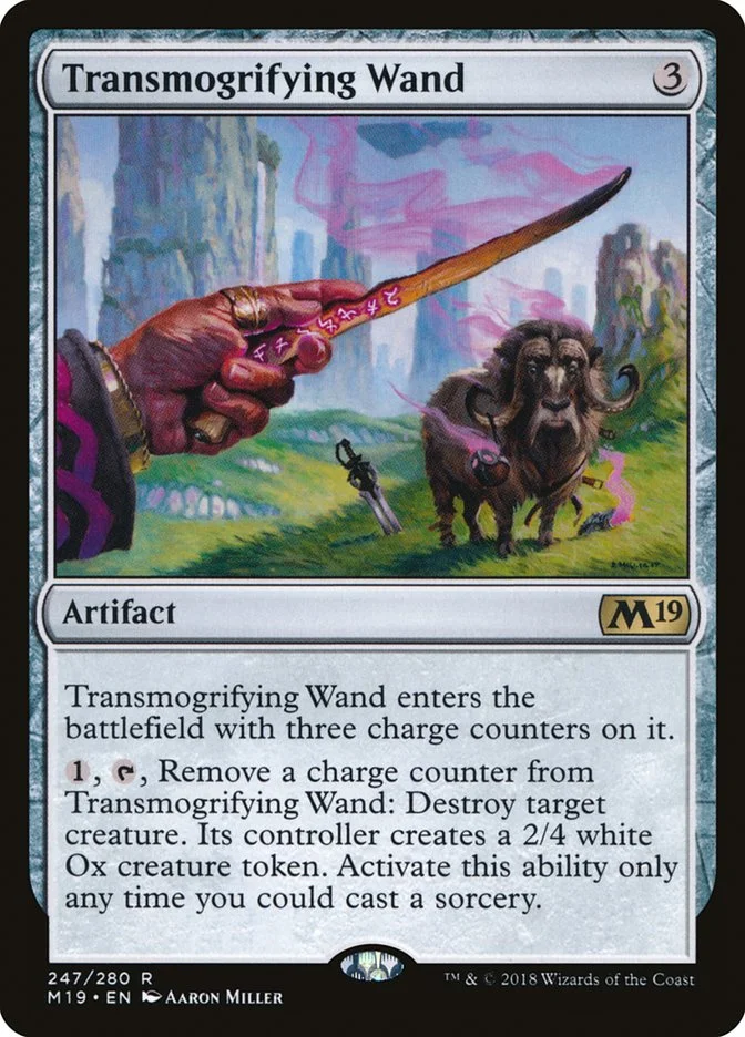Transmogrifying Wand 「M19/247」「EN」