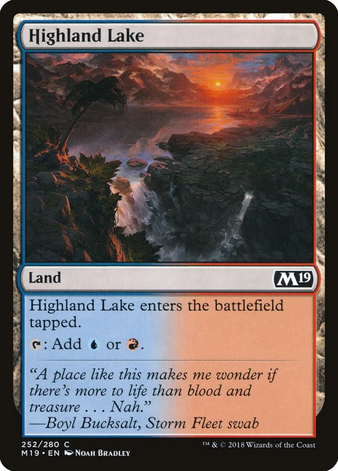 Highland Lake 「M19/252」「EN」