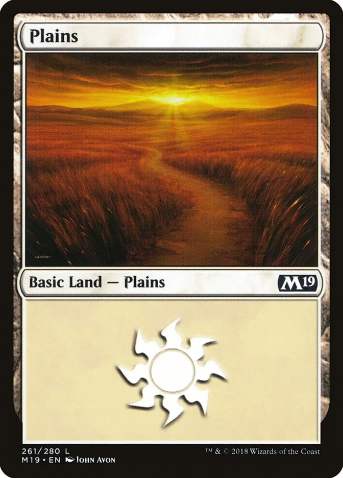 Plains 「M19/261」「EN」