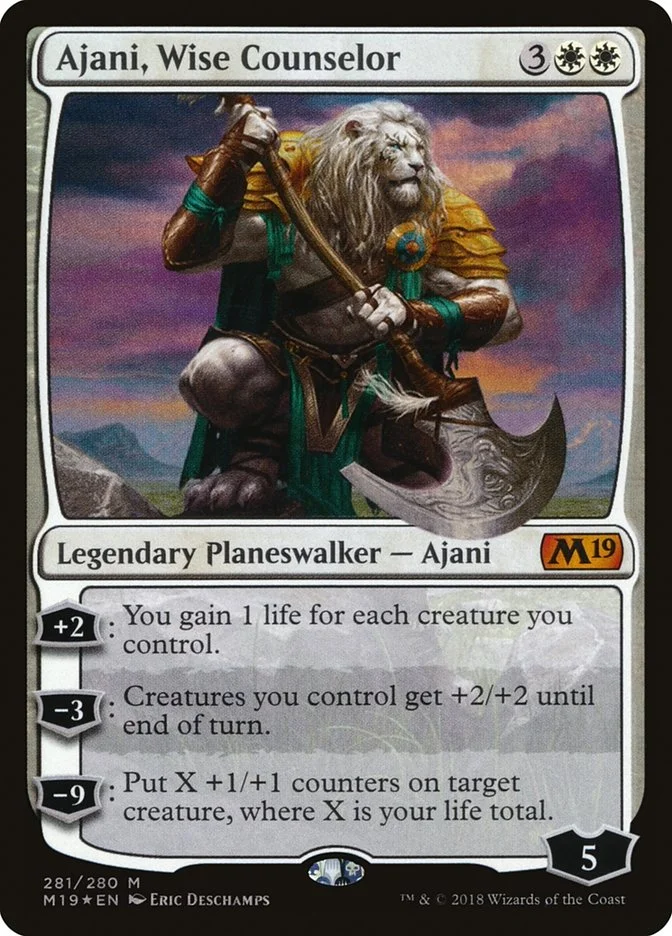Ajani, Wise Counselor 「M19/281」「EN」