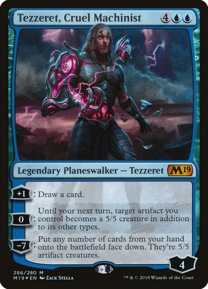 Tezzeret, Cruel Machinist 「M19/286」「EN」