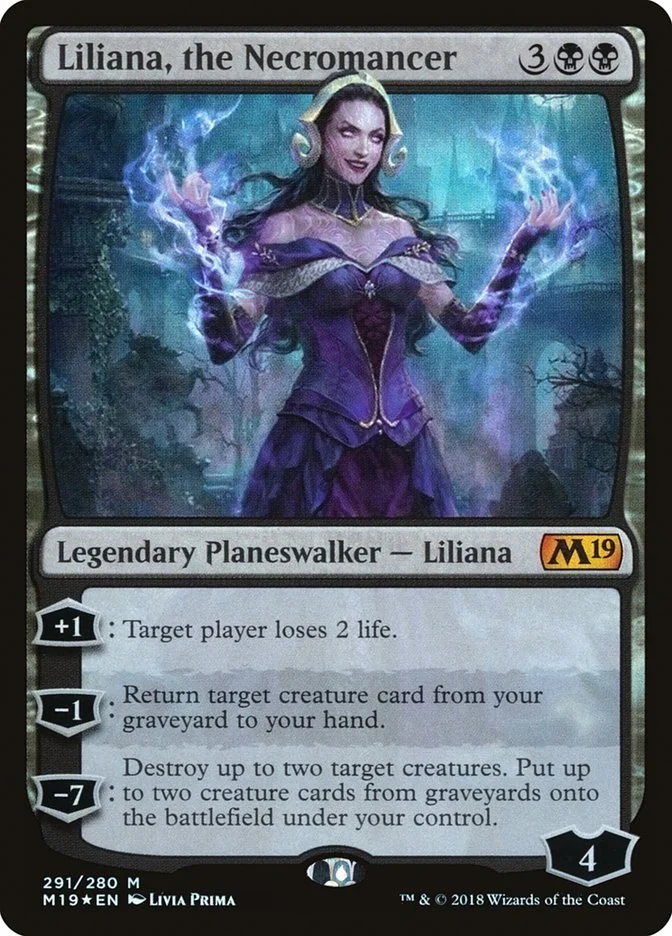 Liliana, the Necromancer 「M19/291」「EN」