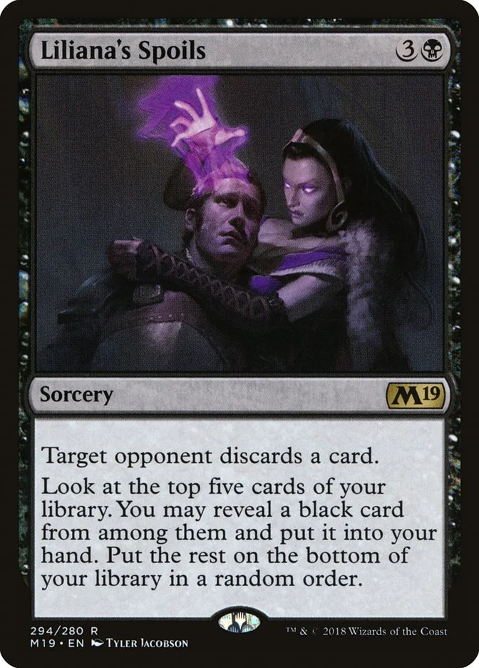 Liliana's Spoils 「M19/294」「EN」