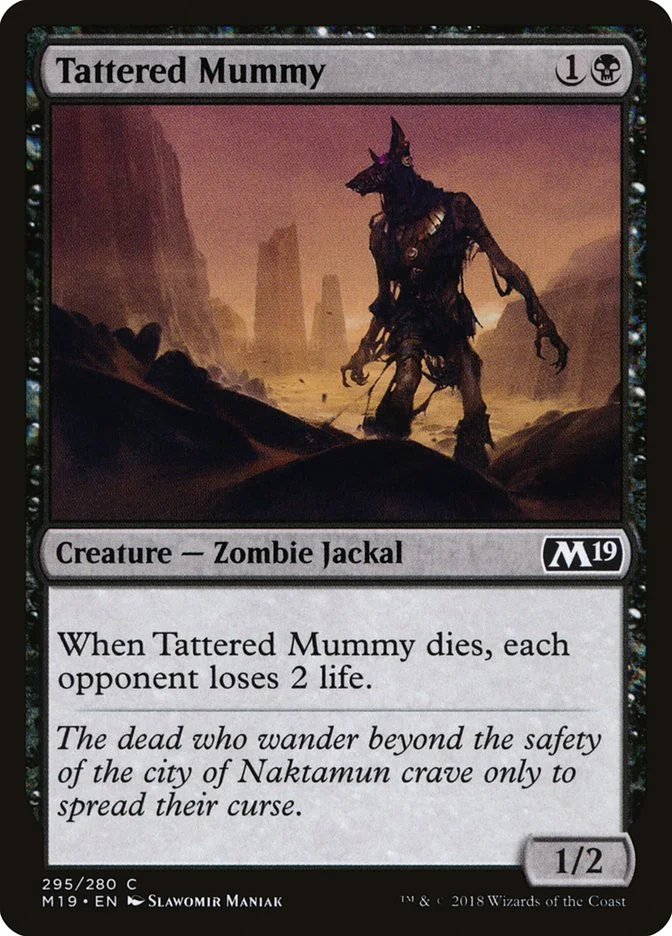 Tattered Mummy 「M19/295」「EN」