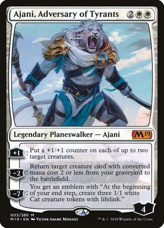 Ajani, Adversary of Tyrants 「M19/3」「EN」