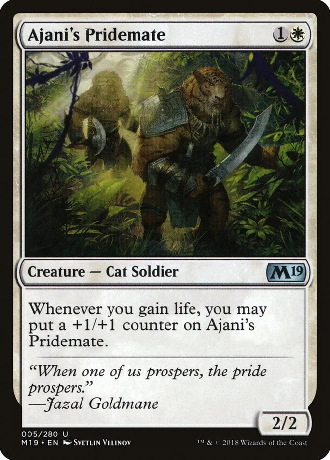 Ajani's Pridemate 「M19/5」「EN」