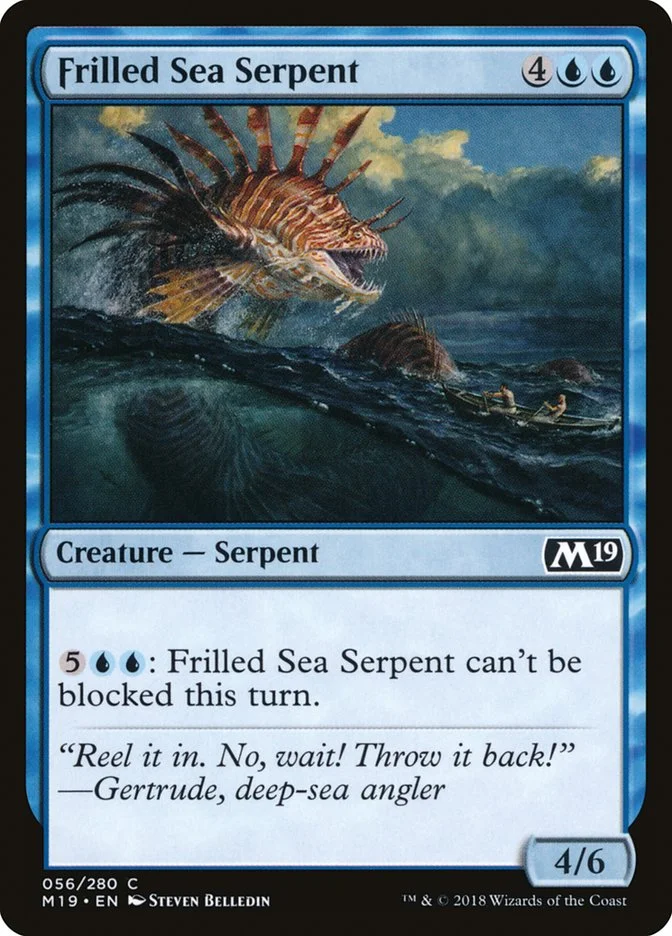 Frilled Sea Serpent 「M19/56」「EN」