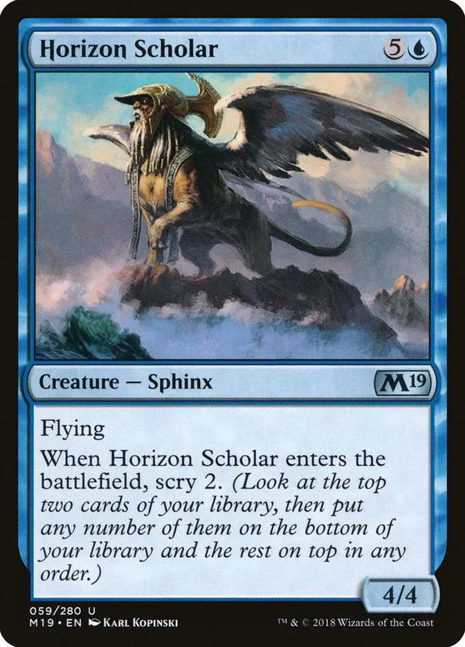 Horizon Scholar 「M19/59」「EN」