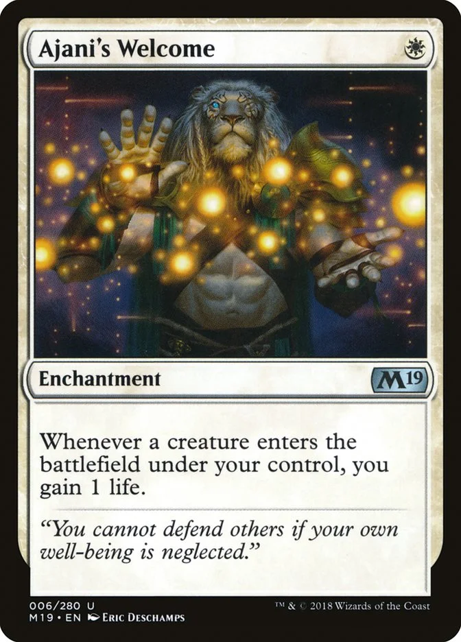 Ajani's Welcome 「M19/6」「EN」