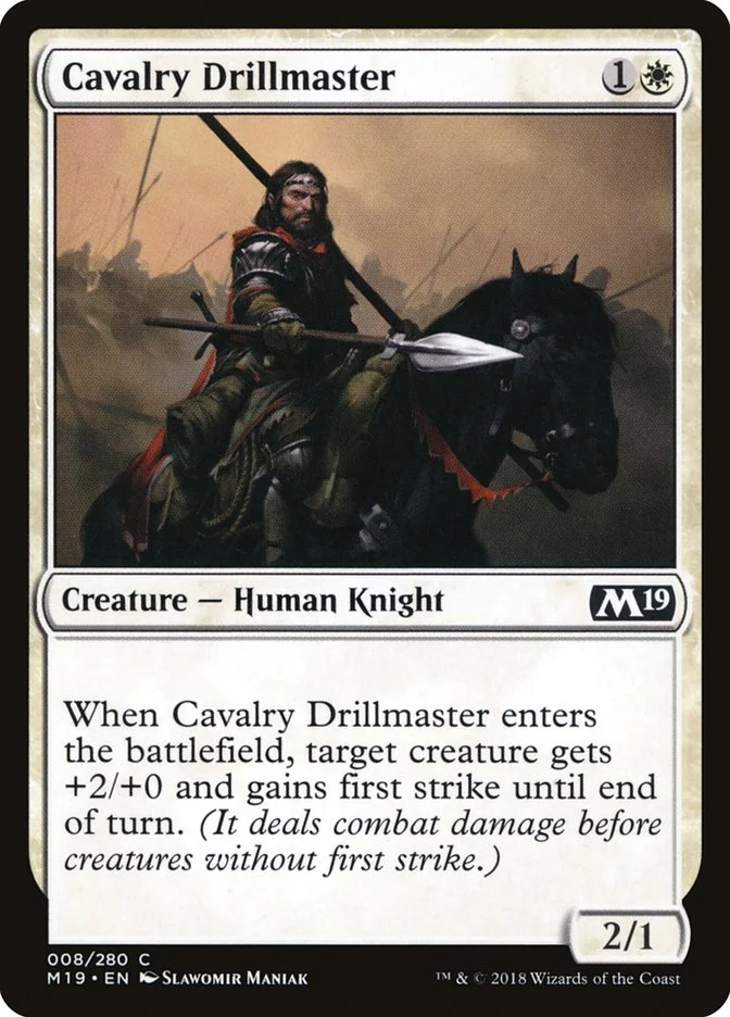 Cavalry Drillmaster 「M19/8」「EN」
