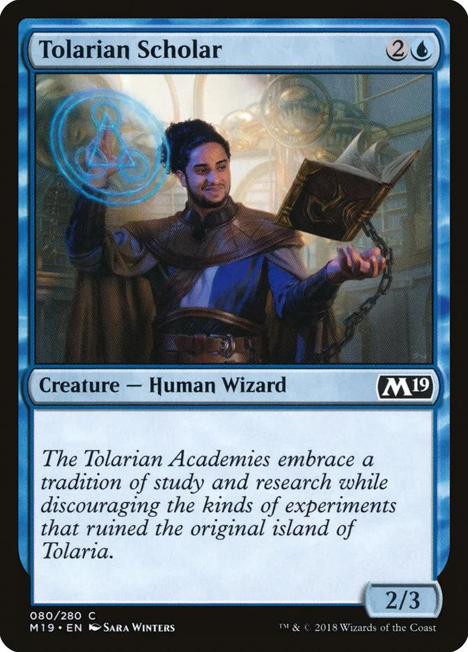 Tolarian Scholar 「M19/80」「EN」
