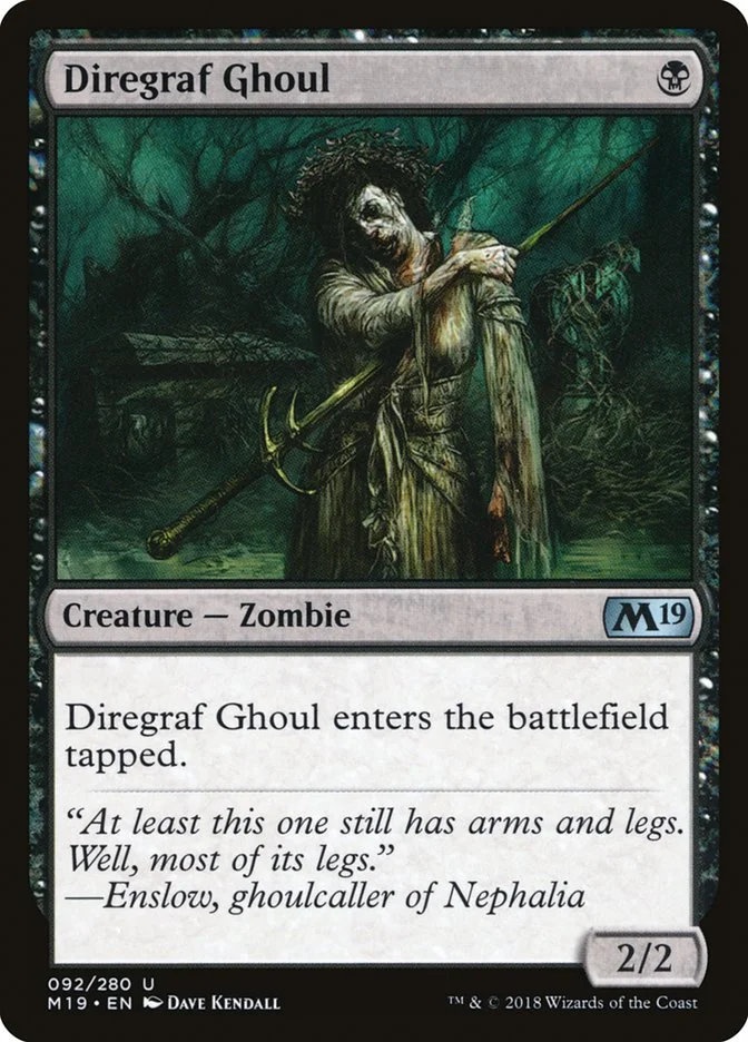 Diregraf Ghoul 「M19/92」「EN」