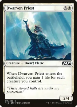 Dwarven Priest #11 · Magic: The Gathering