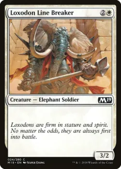 Loxodon Line Breaker #24 · Magic: The Gathering