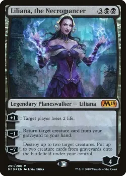Liliana, the Necromancer 「M19/291」「EN」