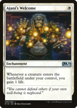 Ajani's Welcome #6 · Magic: The Gathering